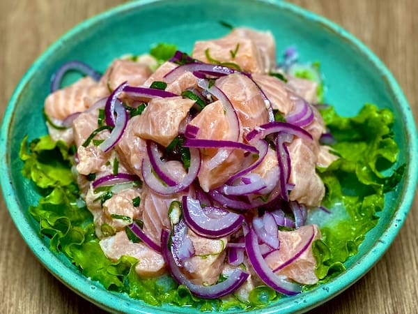 Ceviche de Salmão